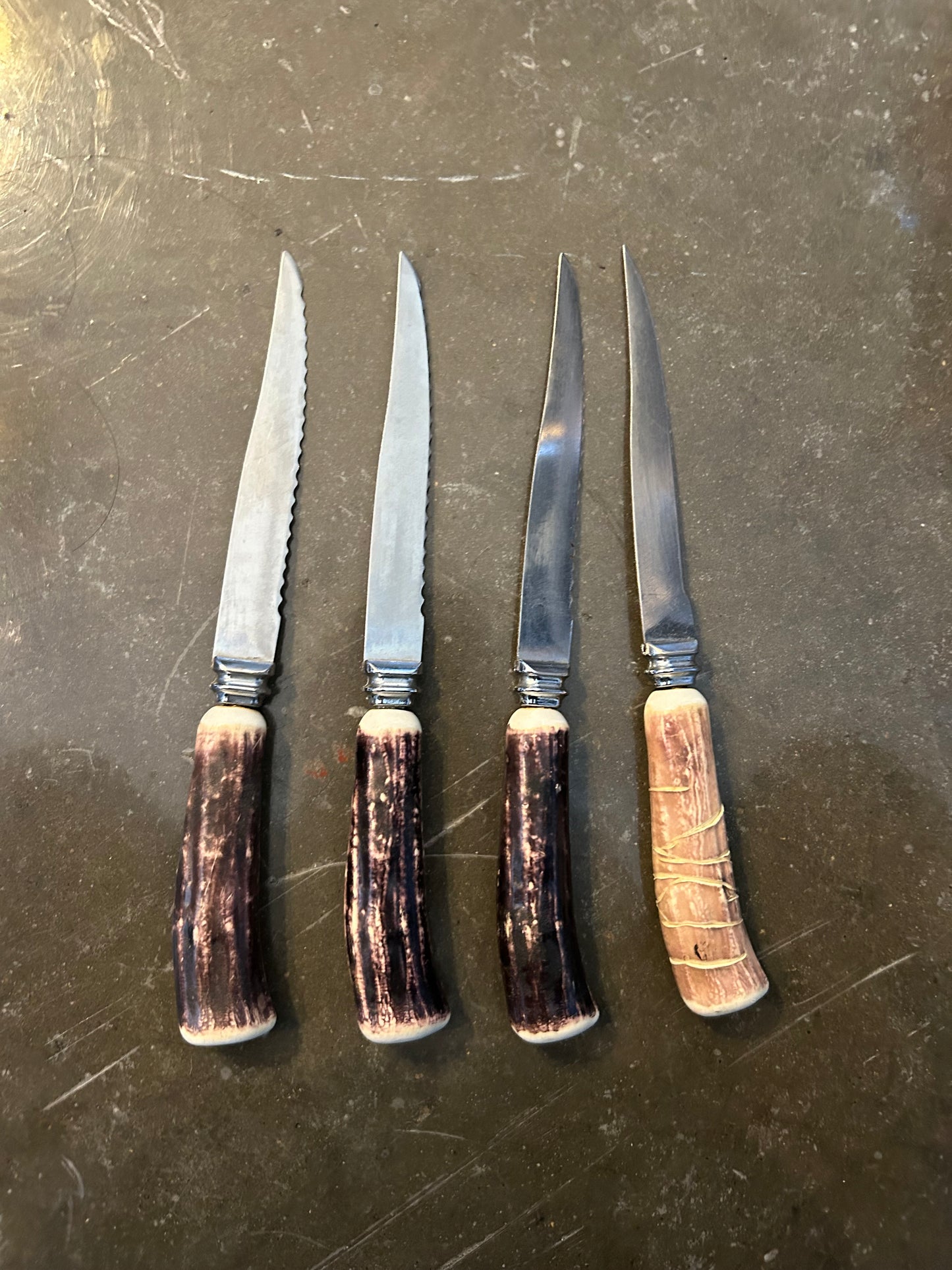 (5) Sheffield Horn Knives