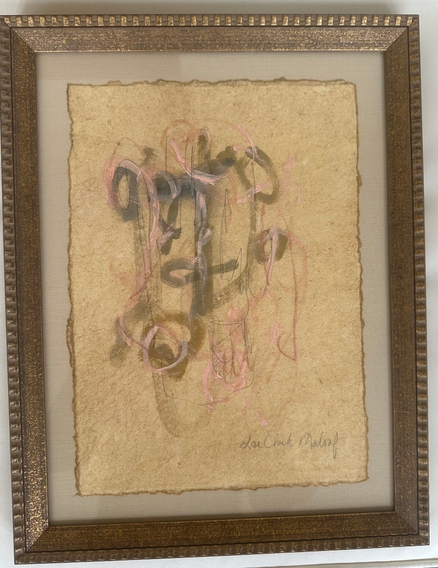 Original Lee Malouf Framed Abstracts