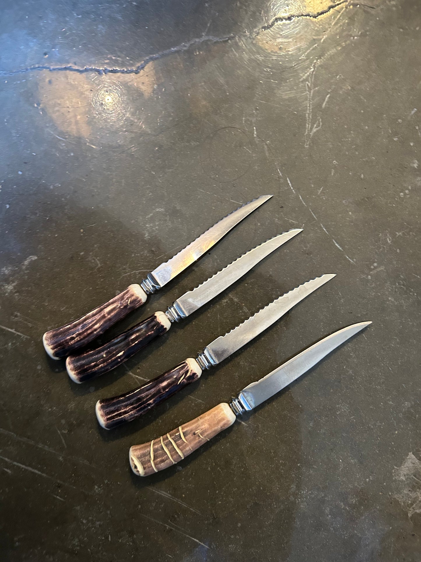 (5) Sheffield Horn Knives