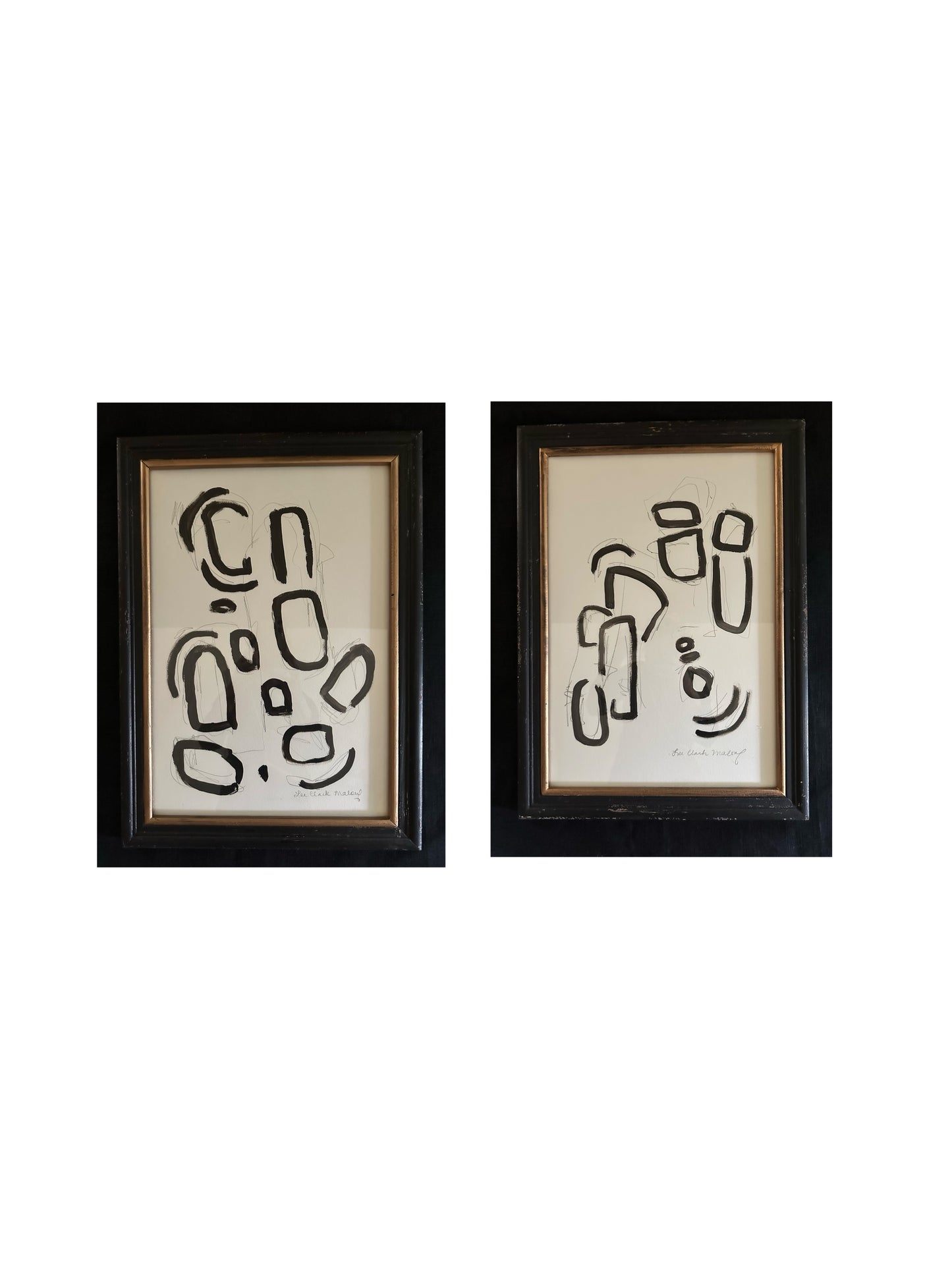 “In the Cards, I and II” by Lee Clark Malouf