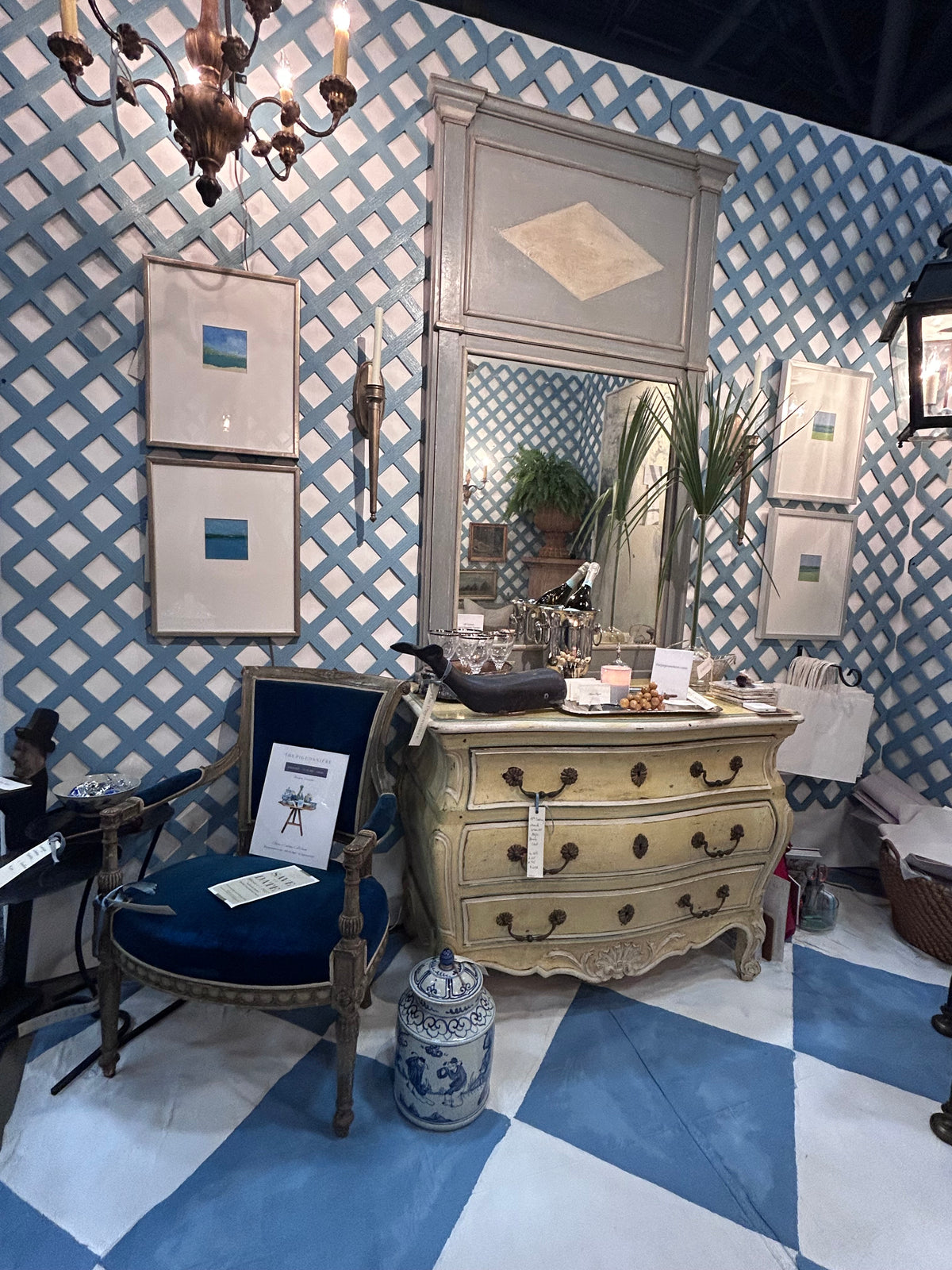 19th Century French Trumeau