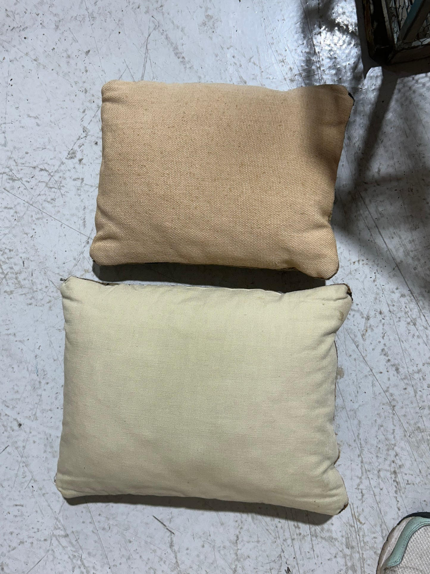 Pair of Vintage Turkish Kilm Pillows