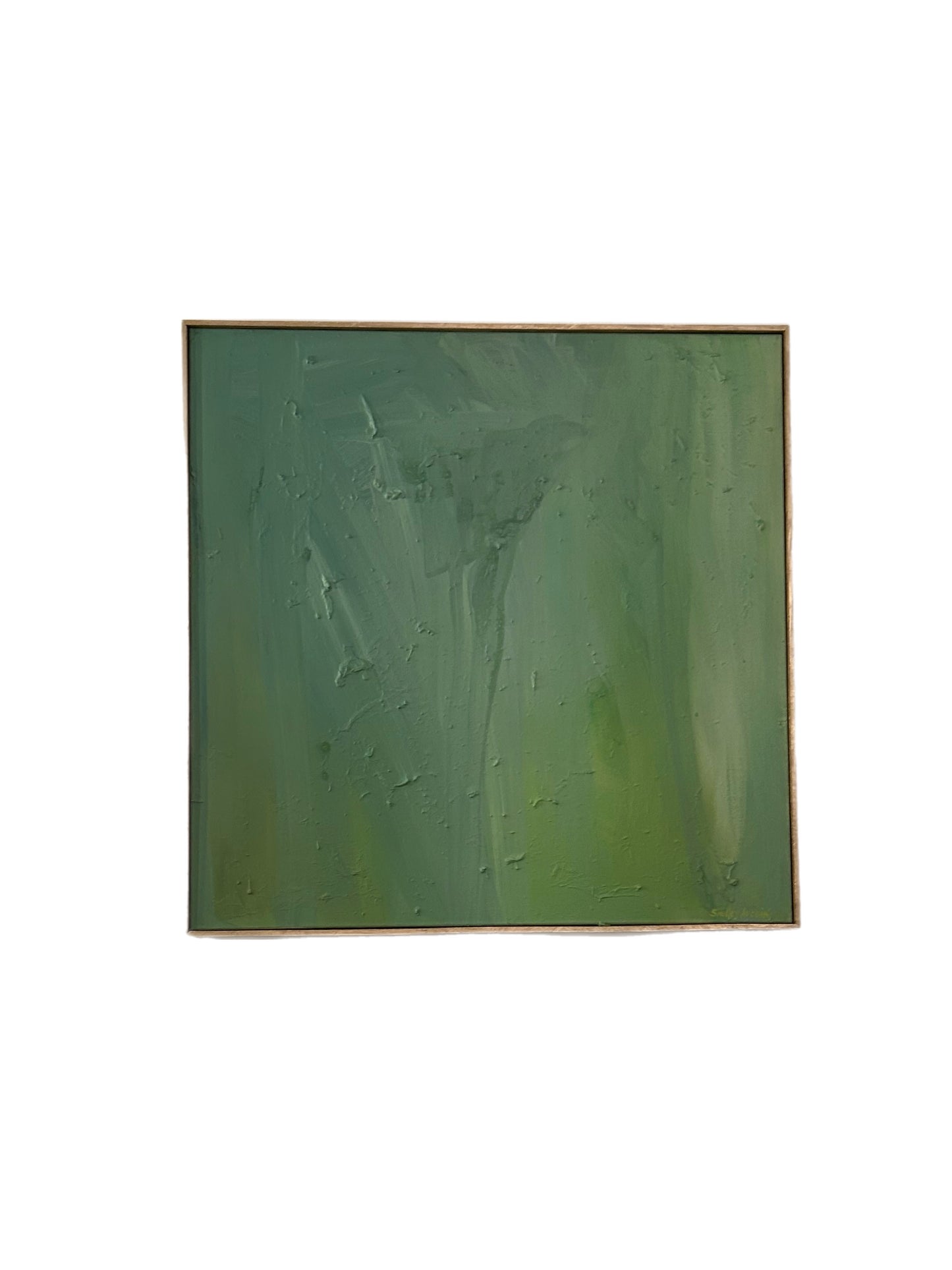 New Orleans Artist Shelley Aucoin Green Abstracts