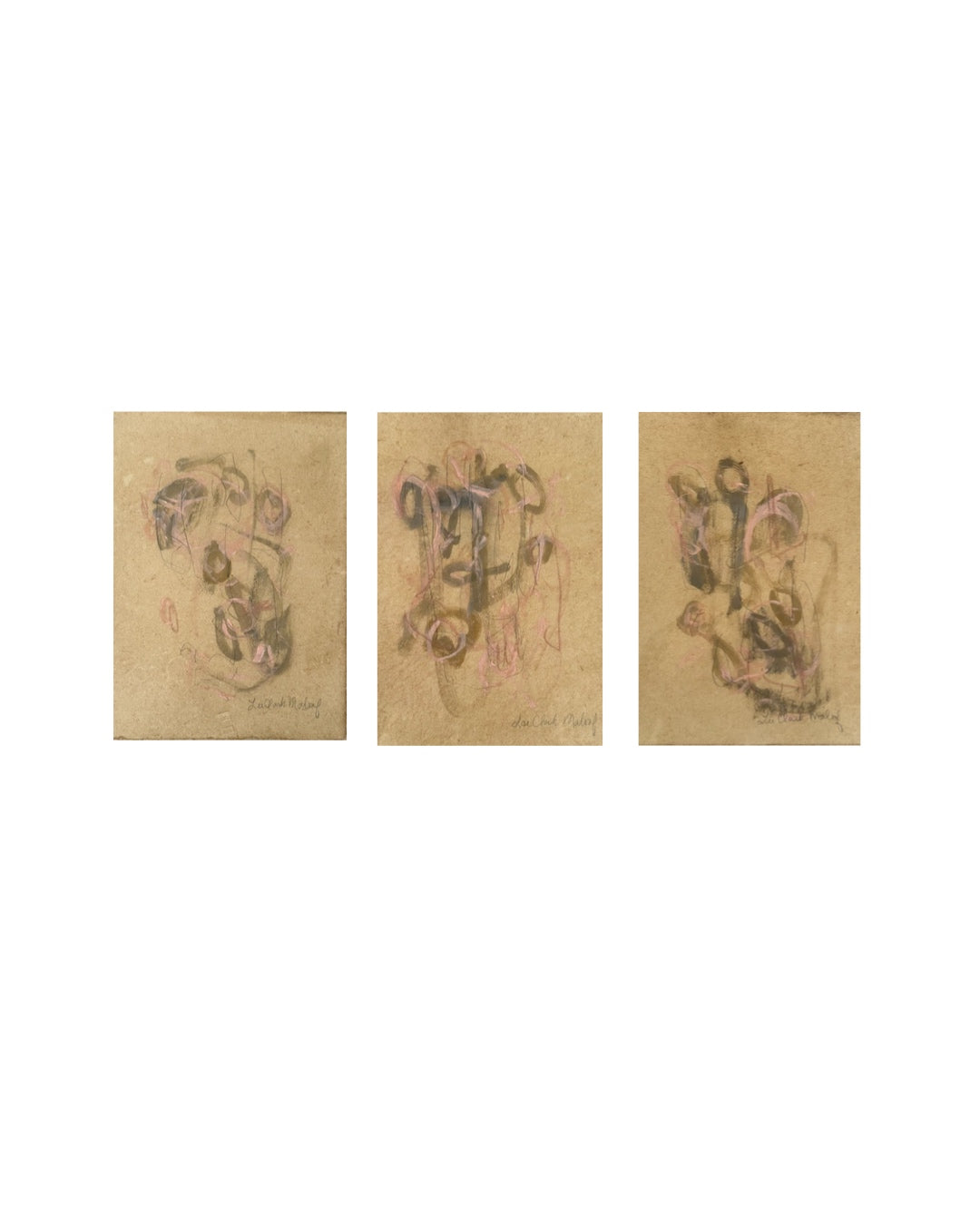 Original Lee Malouf Framed Abstracts