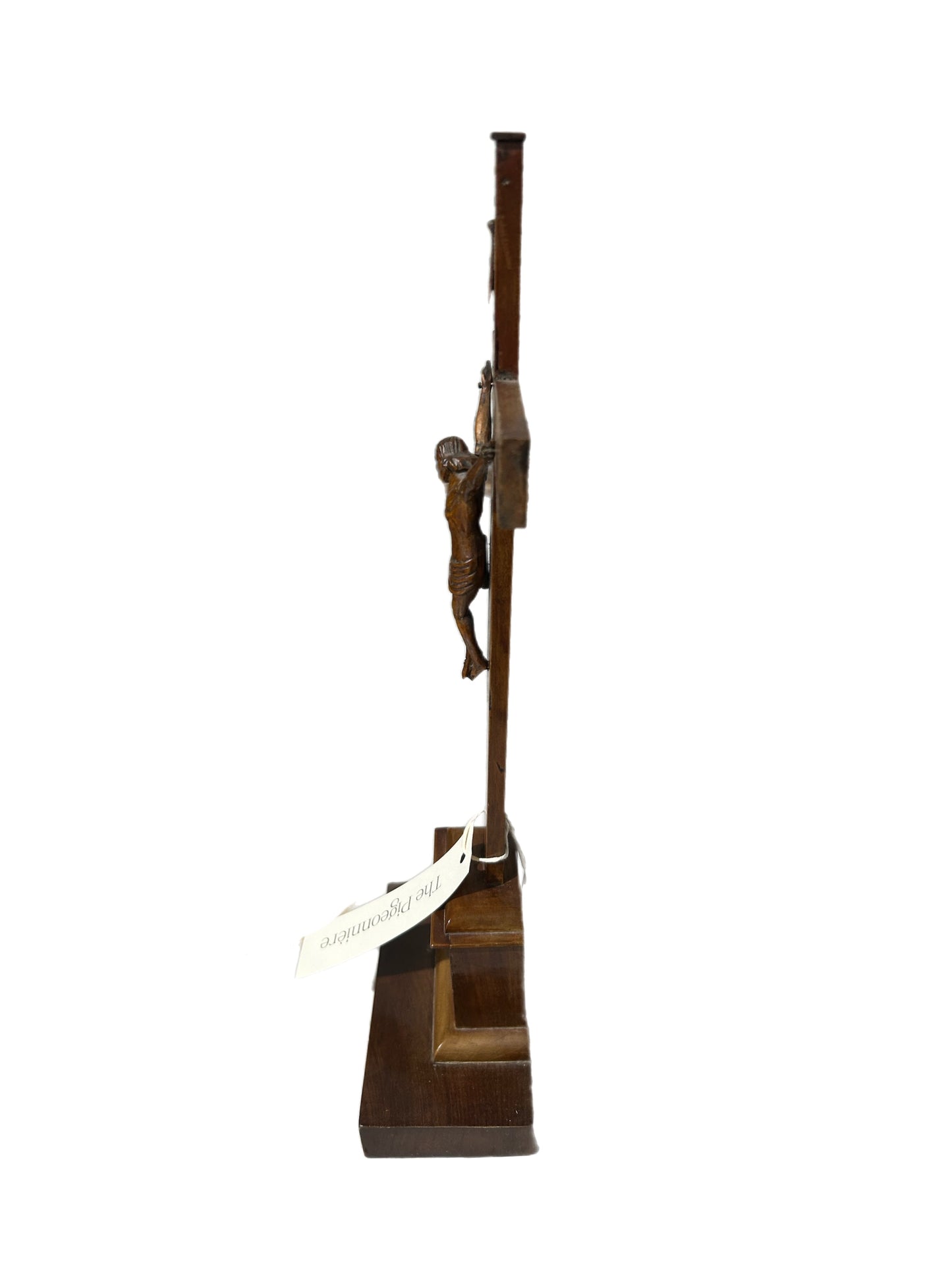 Antique Mahogany Crucifix