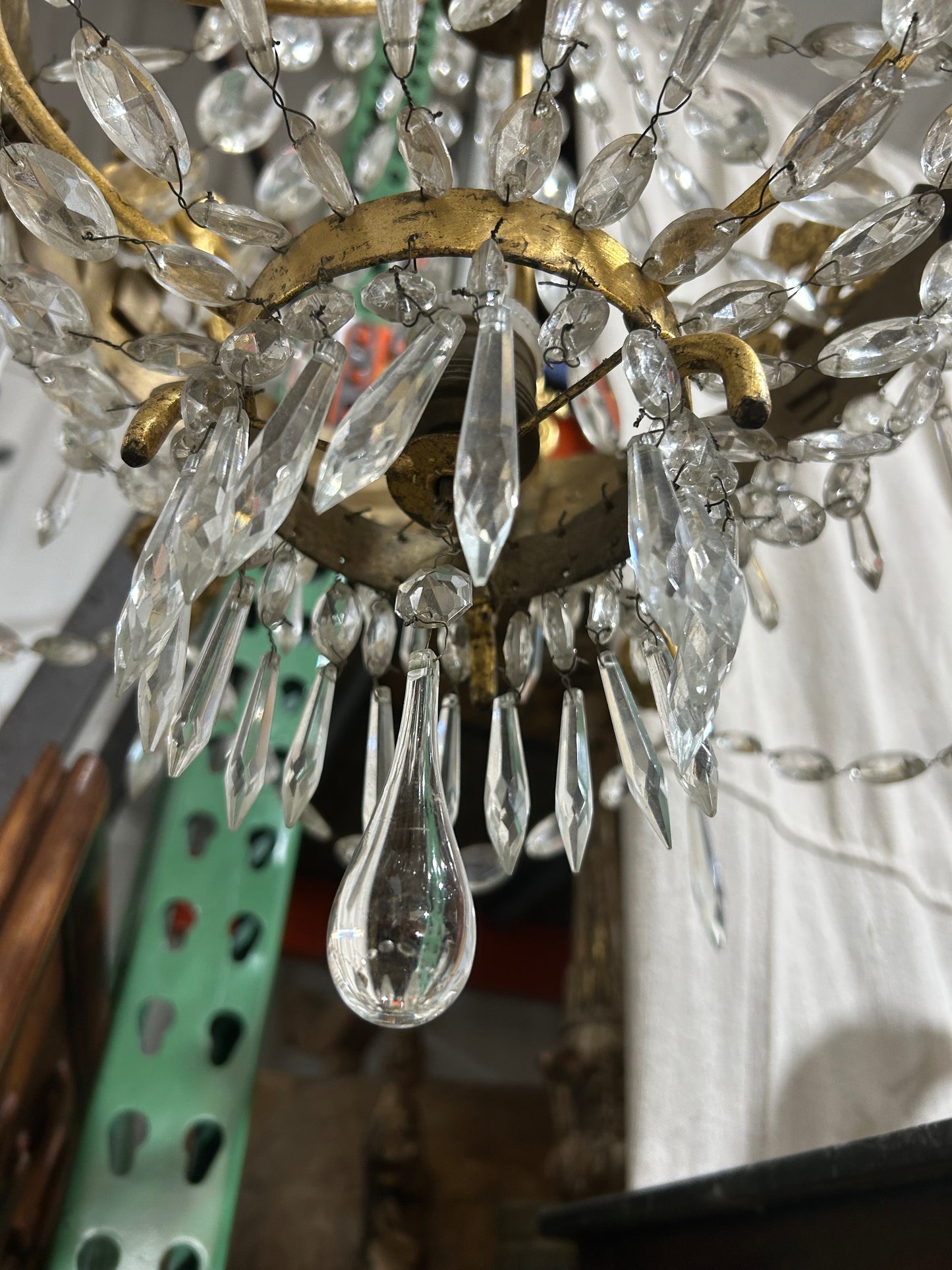 Antique Italian Empire Chandelier