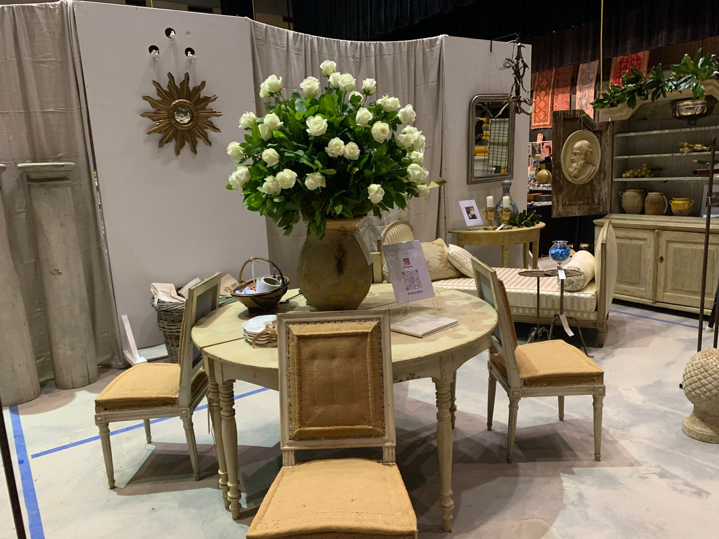 Pair of 1850 Louis Philippe Demilune Tables