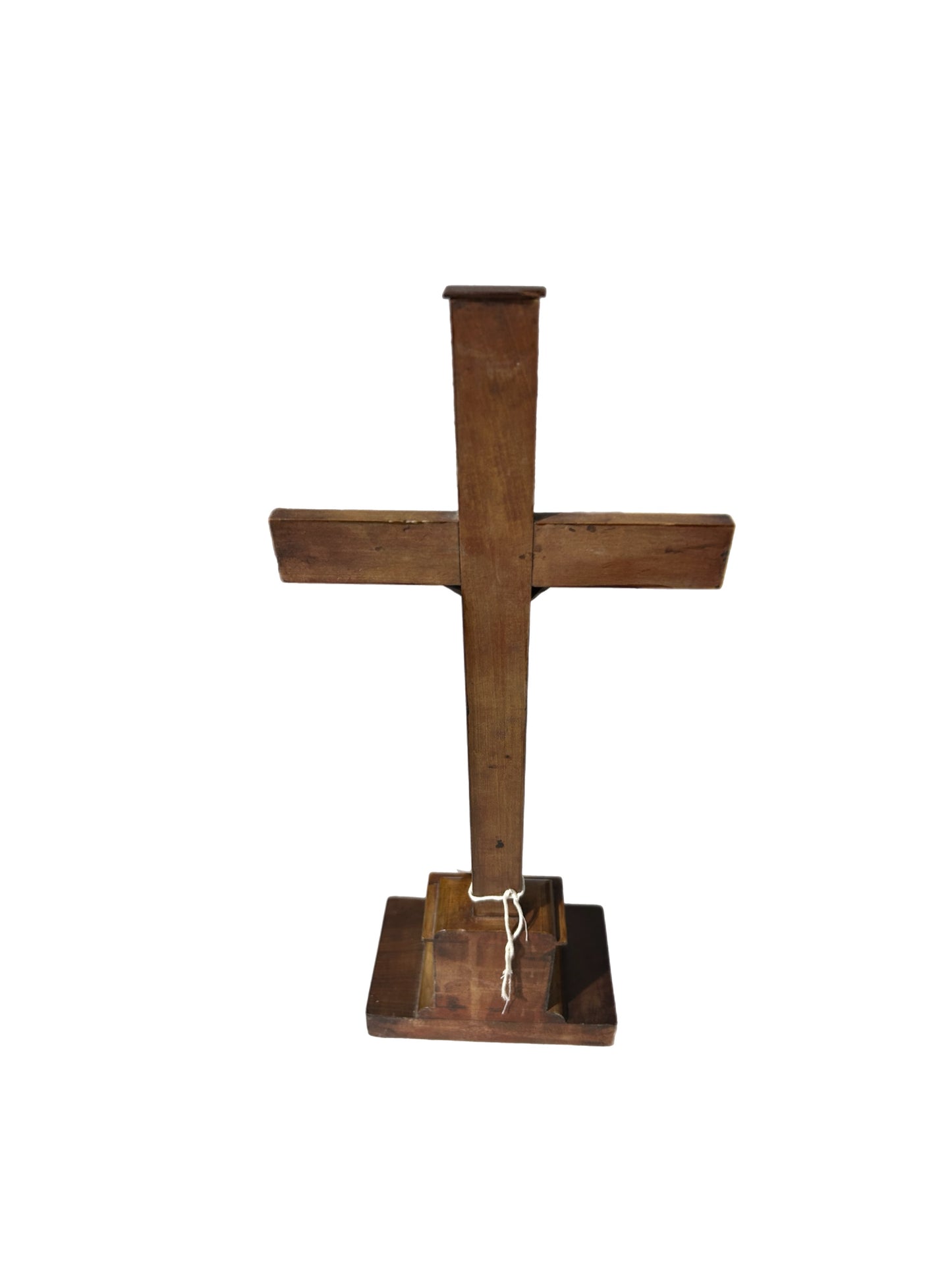 Antique Mahogany Crucifix