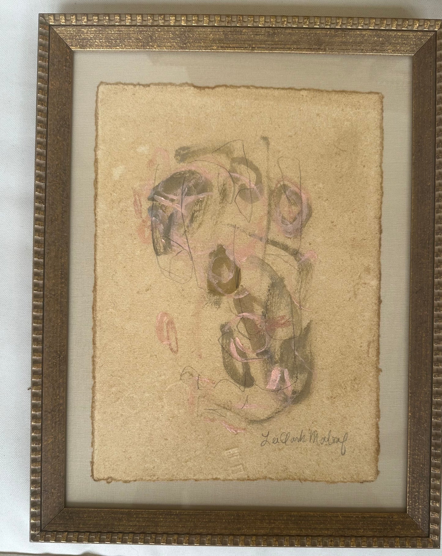 Original Lee Malouf Framed Abstracts