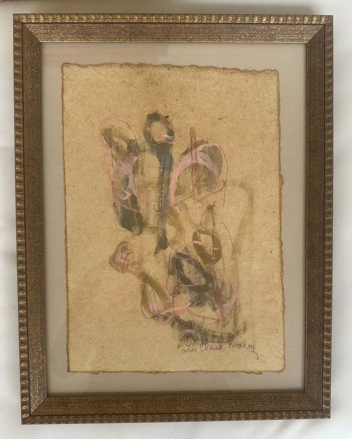 Original Lee Malouf Framed Abstracts