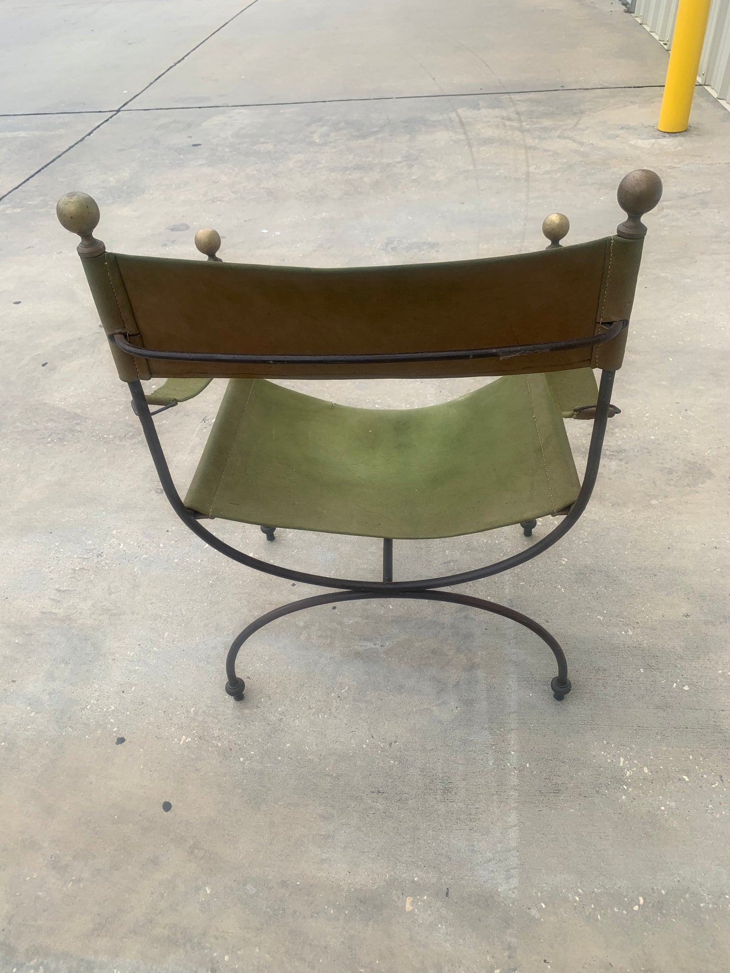 Pair of 20th Century Spanish Savonarola Chairs