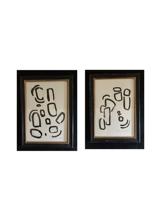 “In the Cards, I and II” by Lee Clark Malouf