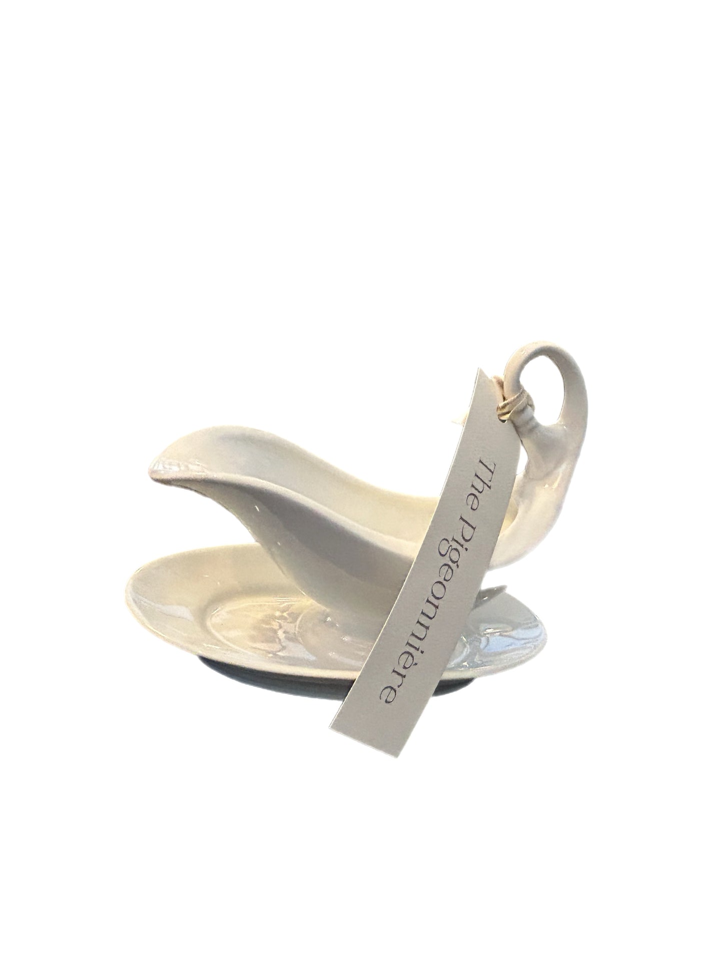 Vintage German KPM Ironstone Gravy Boat