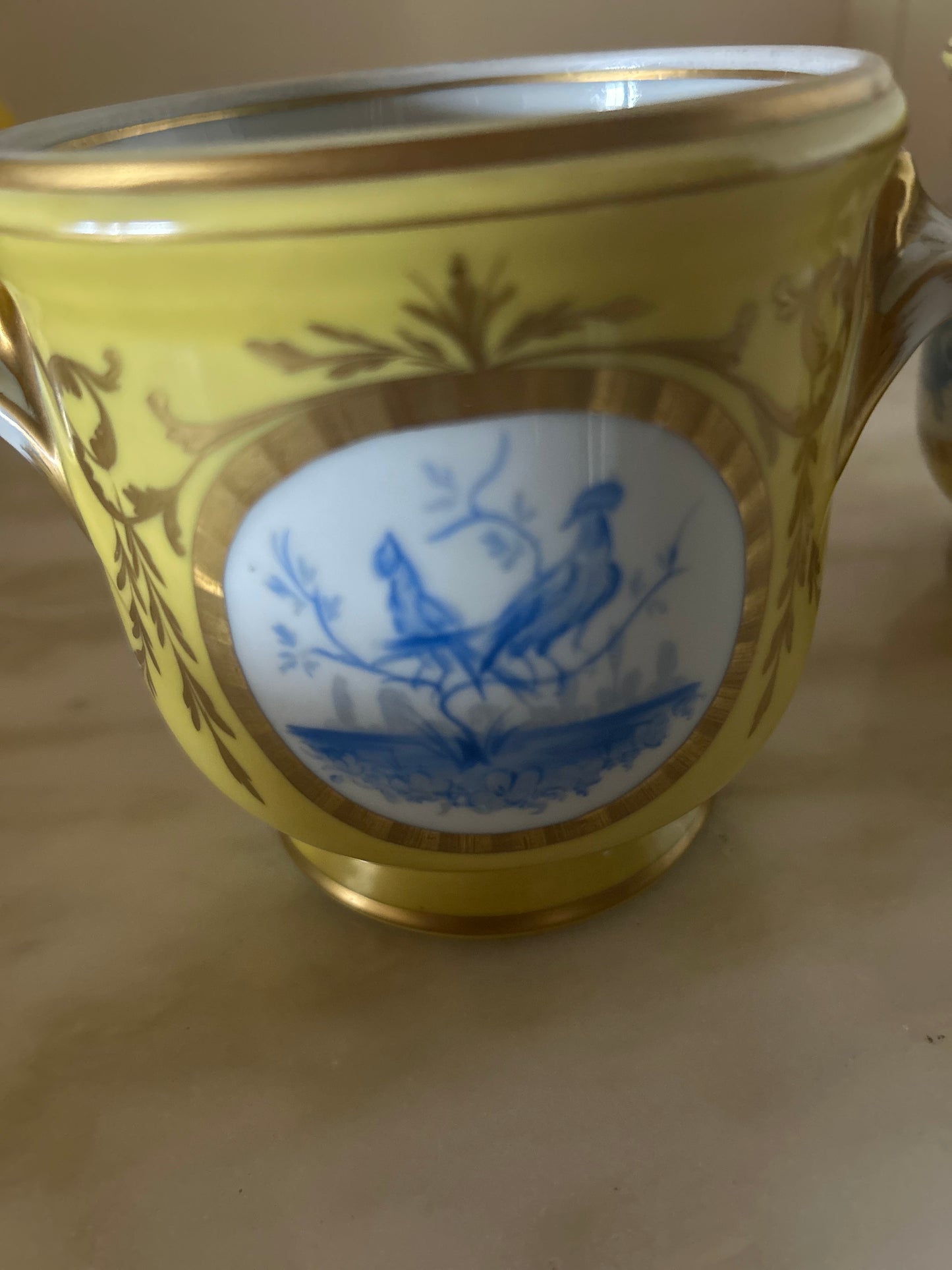 Pair of French Limoges Baud de Paris Cache Pots