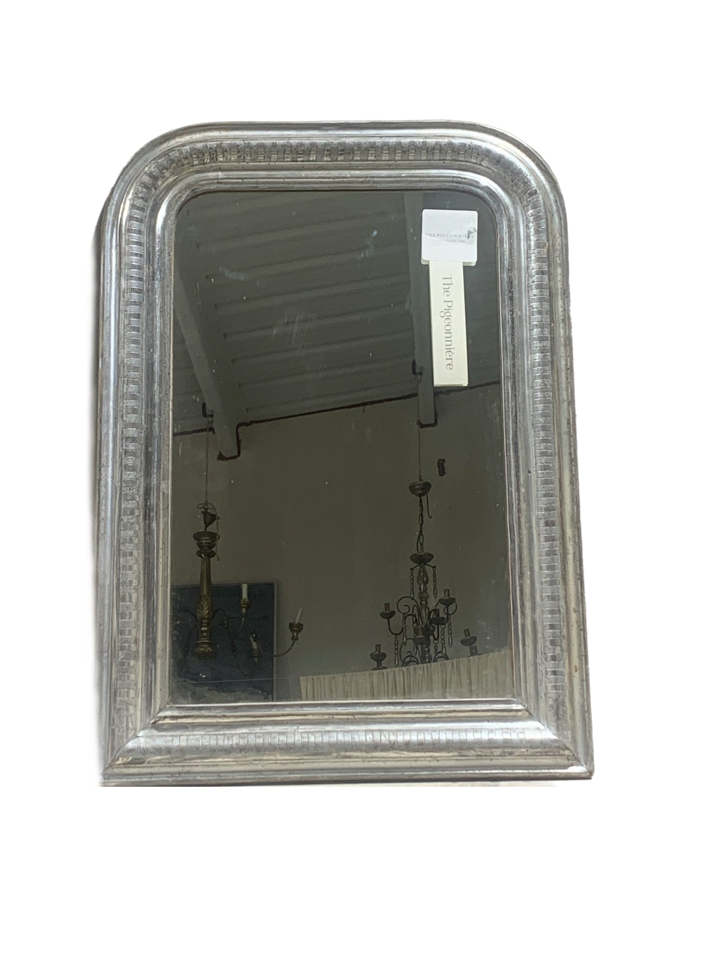 19th Century Silver Louis Philippe Mirror