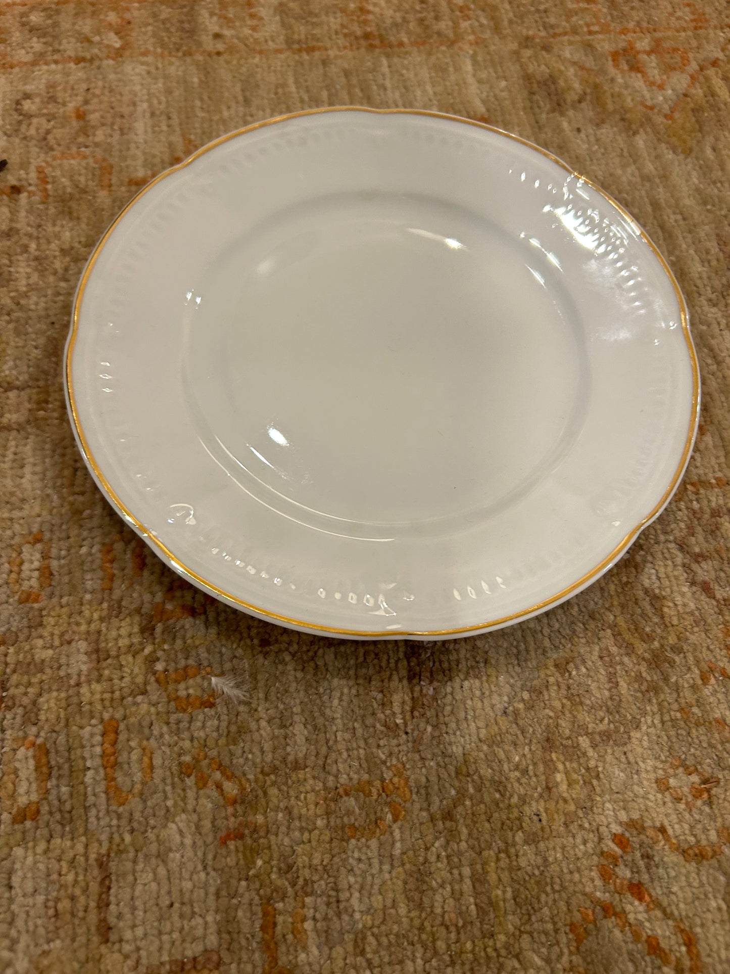 (9) Belgium Porcelain de Beaudour Salad Plates