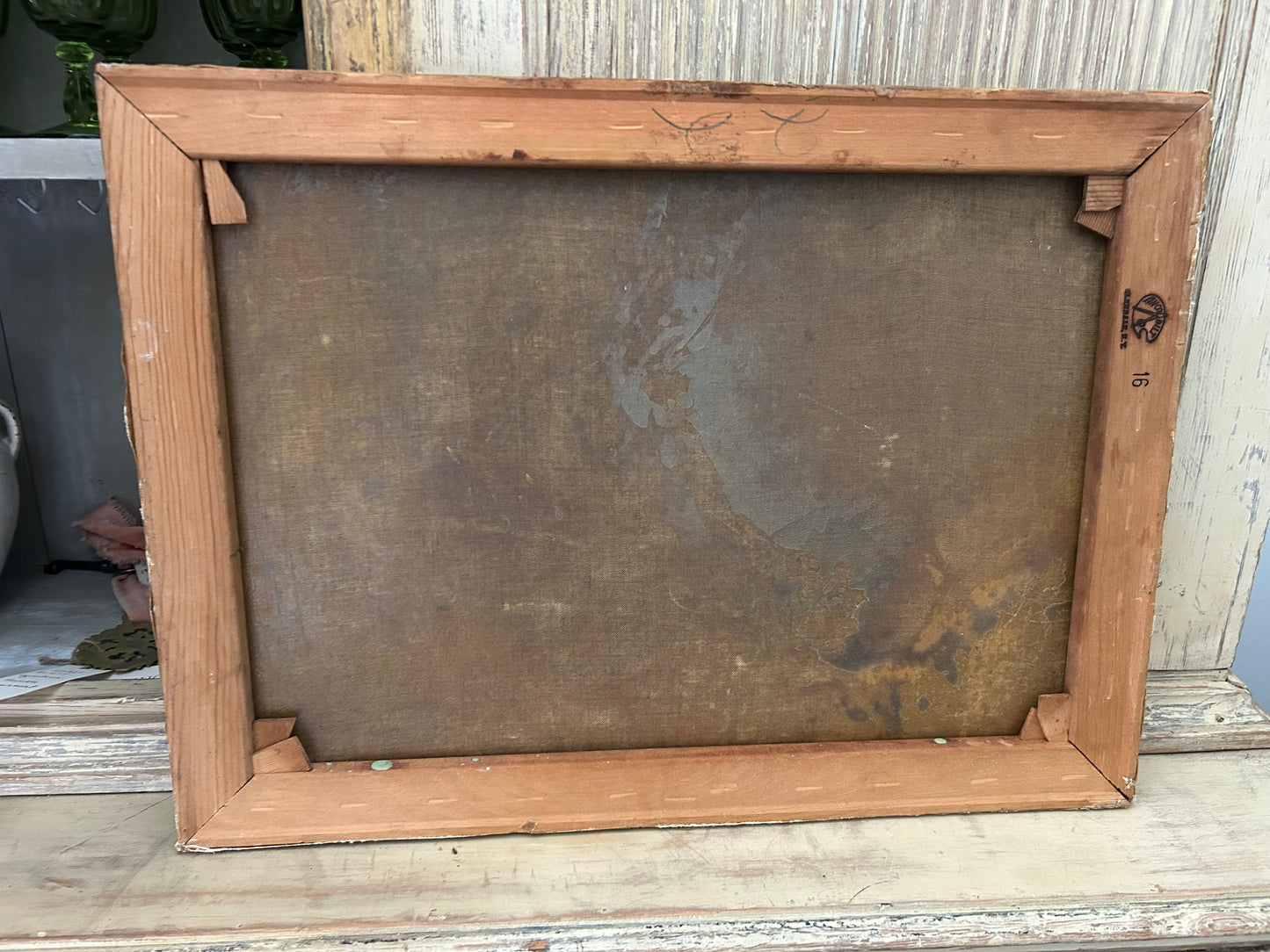 Female Nude Oil on Canvas - Signed R. Soyer