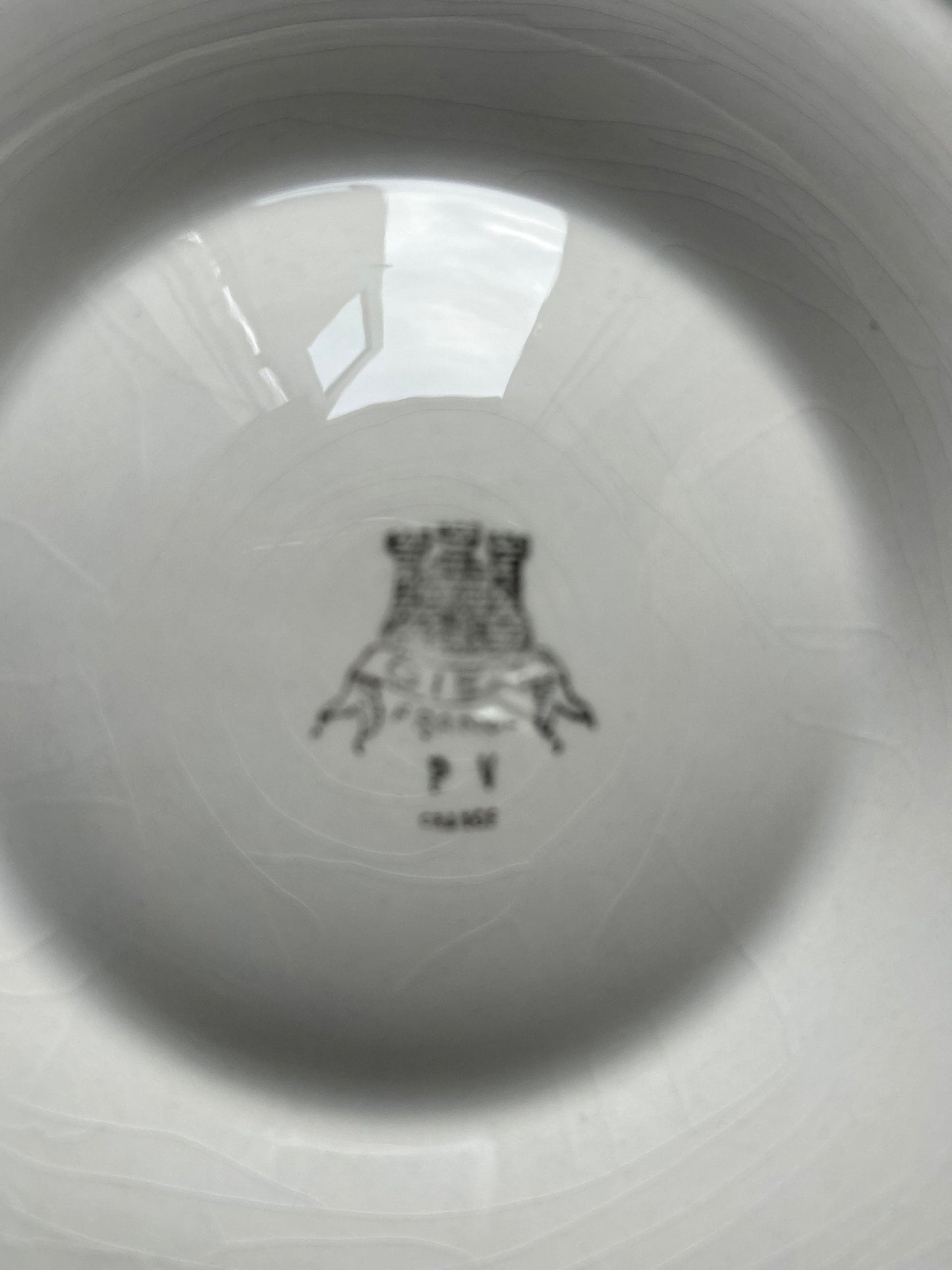 Pair of Gien French Faience Artichoke Plates