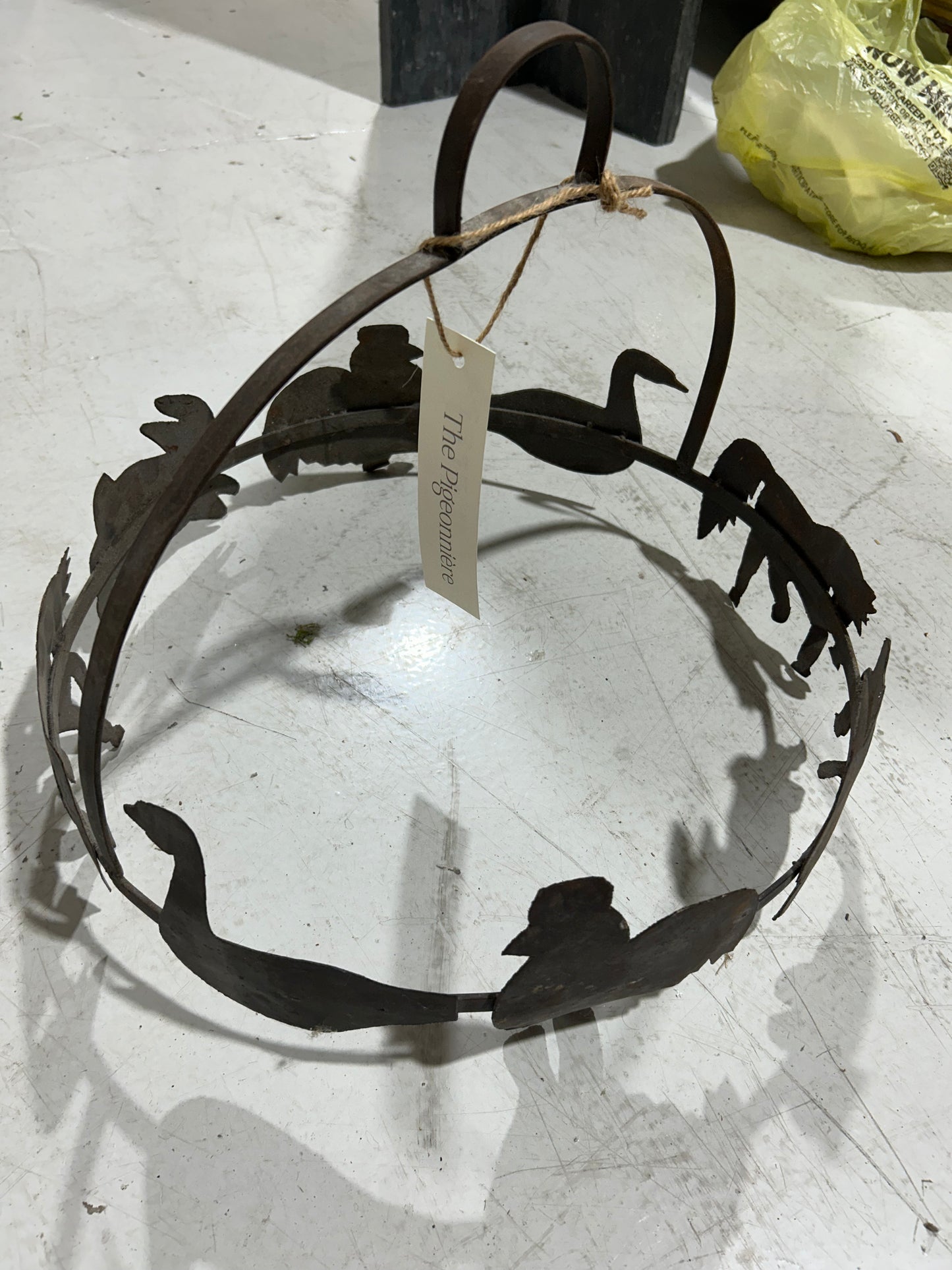 Rustic Country-French Style Pot Rack