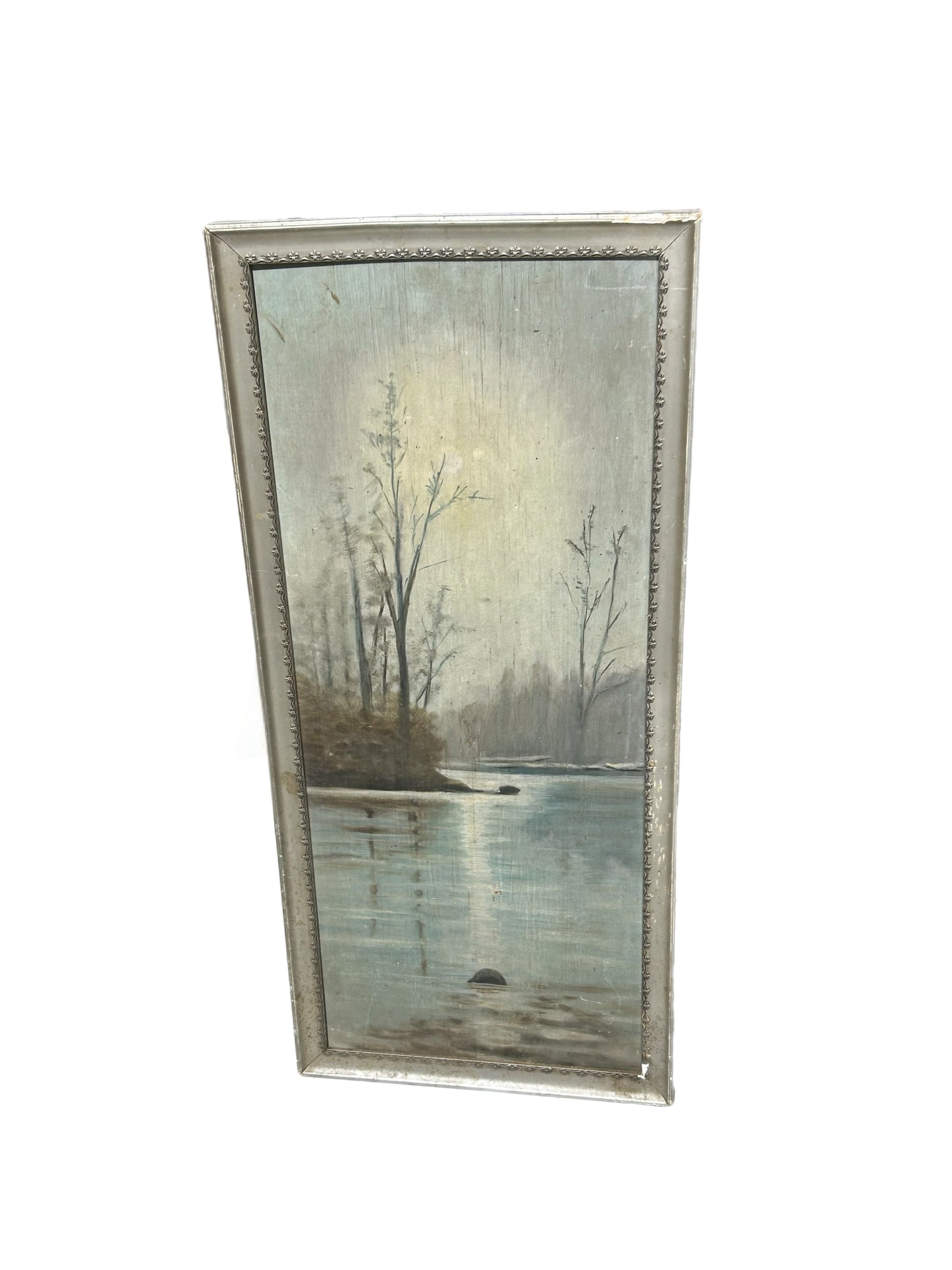 Early 20th Century French Landscape on Board